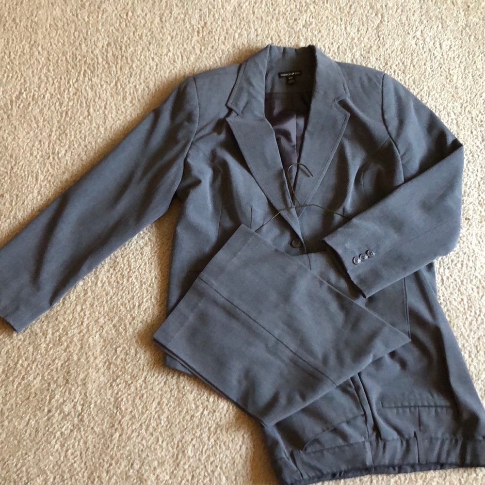 Grey suit